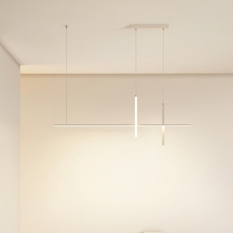 Dining Room Chandelier LED - Minimalist Strip Designer Lamp-MinimalisticDecor.com