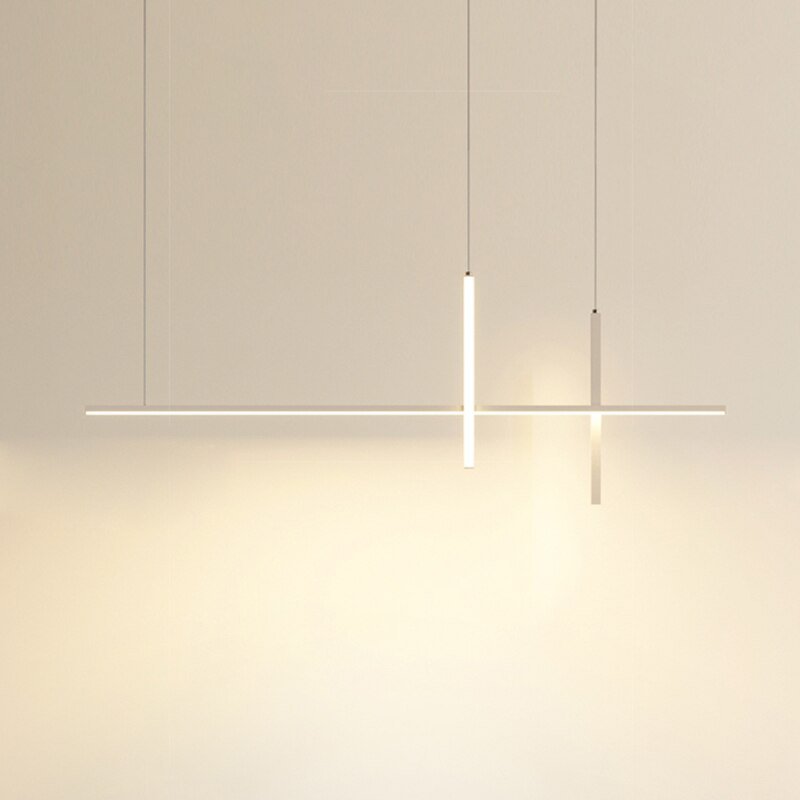 Dining Room Chandelier LED - Minimalist Strip Designer Lamp-MinimalisticDecor.com