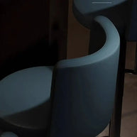 Disk Base Leather Adjustable Bar Stool-MinimalisticDecor.com