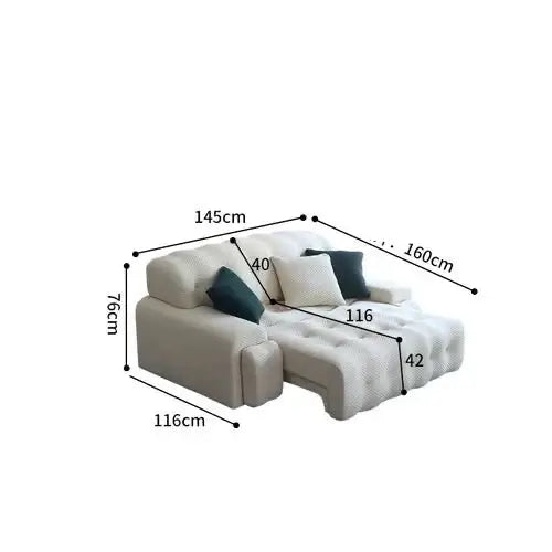 Divano Lazy Sofa Bed for Living Room-MinimalisticDecor.com