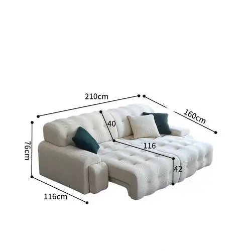 Divano Lazy Sofa Bed for Living Room-MinimalisticDecor.com