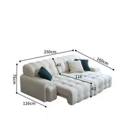 Divano Lazy Sofa Bed for Living Room-MinimalisticDecor.com