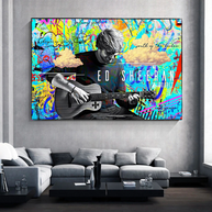Ed Sheeran Singer Canvas Wall Art for Home Living and Office-MinimalisticDecor.com