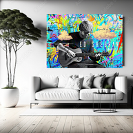Ed Sheeran Singer Canvas Wall Art for Home Living and Office-MinimalisticDecor.com