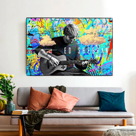 Ed Sheeran Singer Canvas Wall Art for Home Living and Office-MinimalisticDecor.com
