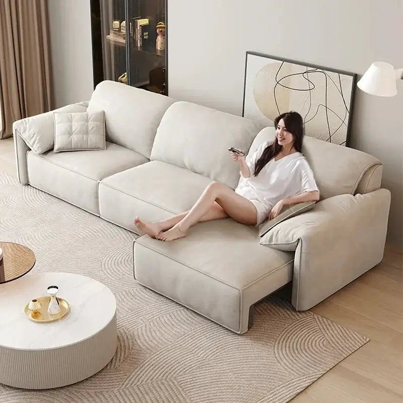 Electrico Luxury Recliner Sofa Set with Remote-MinimalisticDecor.com