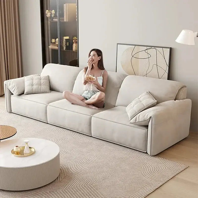 Electrico Luxury Recliner Sofa Set with Remote-MinimalisticDecor.com