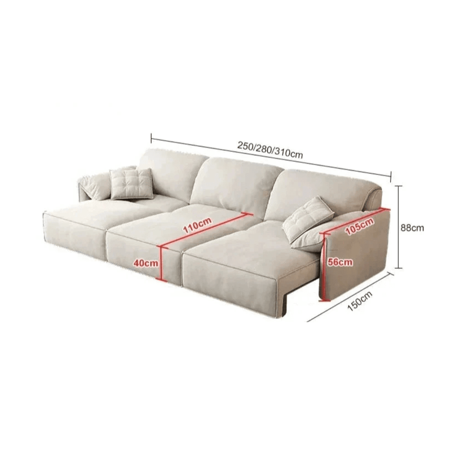 Electrico Luxury Recliner Sofa Set with Remote-MinimalisticDecor.com