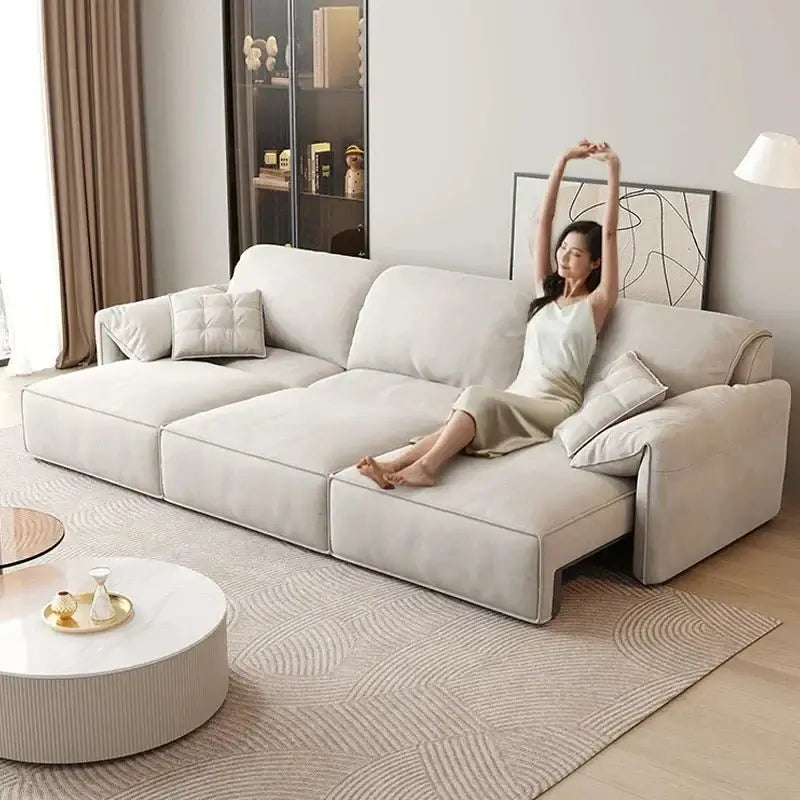 Electrico Luxury Recliner Sofa Set with Remote-MinimalisticDecor.com