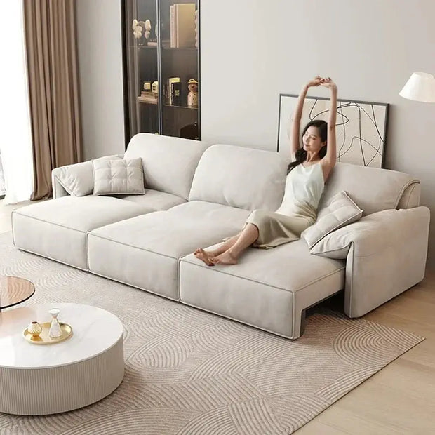 Electrico Luxury Recliner Sofa Set with Remote-MinimalisticDecor.com