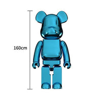 Electroplating Multicolour Bearbrick Statue Large-MinimalisticDecor.com