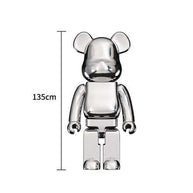 Electroplating Multicolour Bearbrick Statue Large-MinimalisticDecor.com