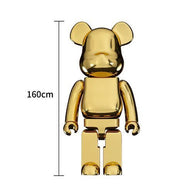 Electroplating Multicolour Bearbrick Statue Large-MinimalisticDecor.com