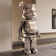 Electroplating Multicolour Bearbrick Statue Large-MinimalisticDecor.com