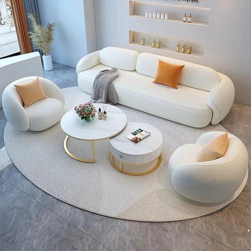 Elegant Minimalist Puff Sofa – Simplicity Meets Comfort-MinimalisticDecor.com