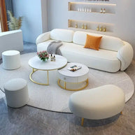 Elegant Minimalist Puff Sofa – Simplicity Meets Comfort-MinimalisticDecor.com