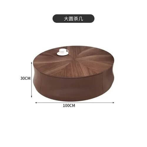 Elegant Sold Wood Corner Coffee Table with Storage-MinimalisticDecor.com