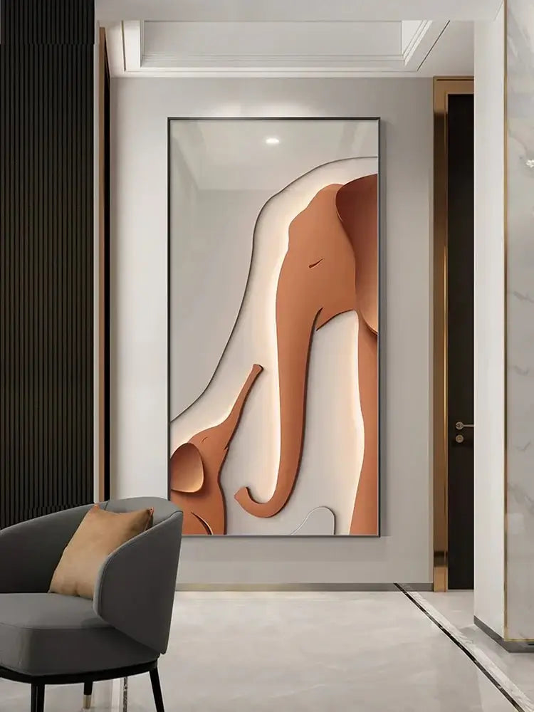Elephant Wall Lamp - LED Art Decoration for Home Decor-MinimalisticDecor.com
