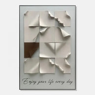 Enjoy Your Life Wall Art – A Daily Reminder to Live Fully-MinimalisticDecor.com