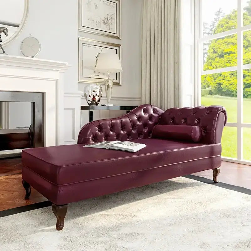 European Concubine Couch Sofa – Regal Elegance with Multi-Functional Comfort-MinimalisticDecor.com