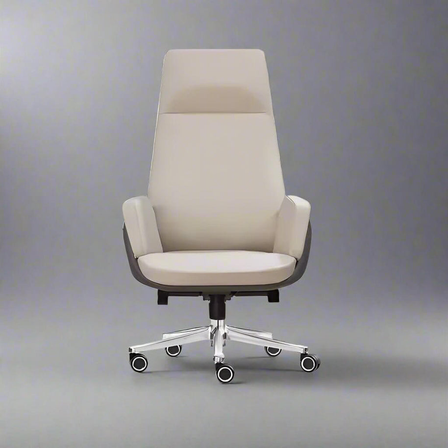 Executive PU Leather Office Chair – Swivel Ergonomic Chair-MinimalisticDecor.com