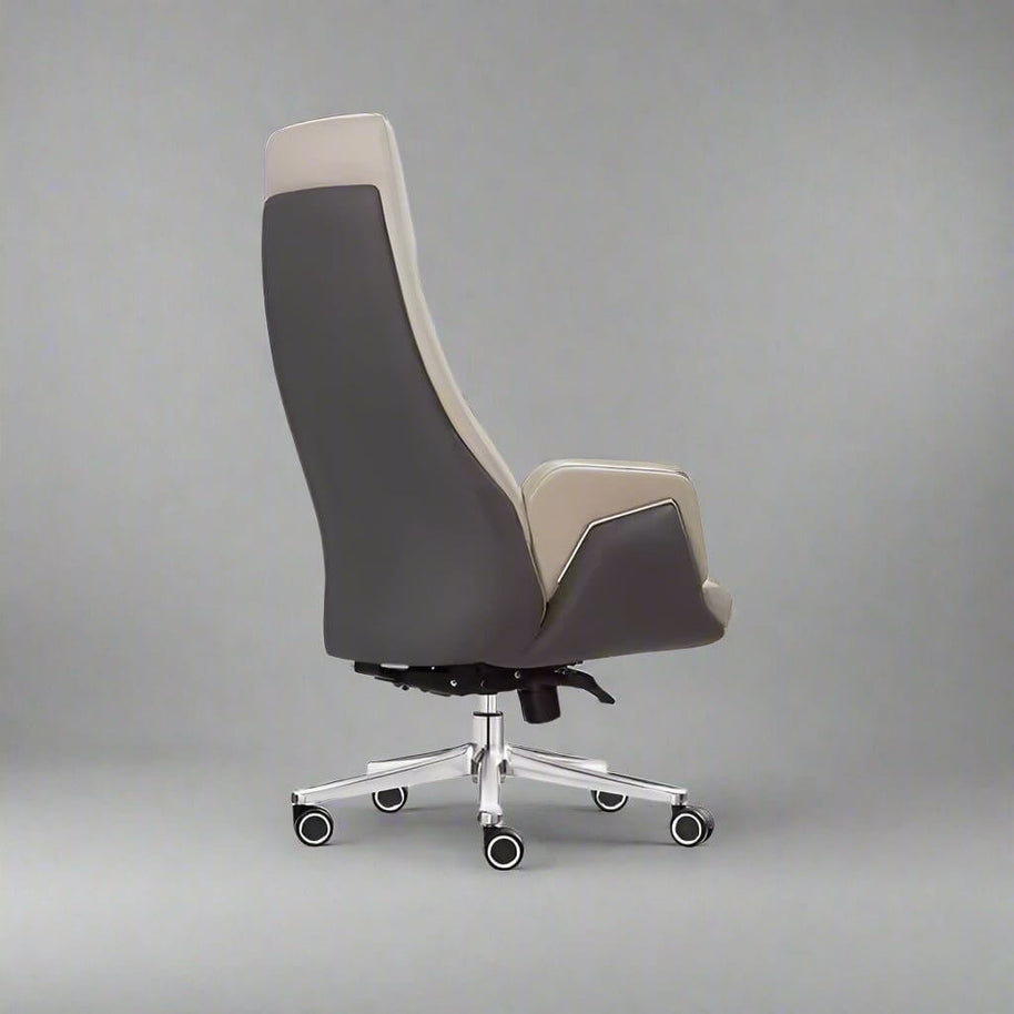 Executive PU Leather Office Chair – Swivel Ergonomic Chair-MinimalisticDecor.com