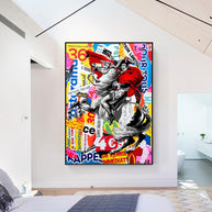 Famous Painting Napoleon Portrait Horse Oil Painting Canvas Prints Pop Wall Art Posters and Prints Picture for Living Room Home-MinimalisticDecor.com