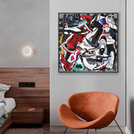 Fashion Sneaker Canvas Wall Art-MinimalisticDecor.com