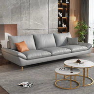 Faux Leather Designer Plaza Sofa Set-MinimalisticDecor.com