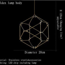 Firefly Chandelier: Mesmerizing Illumination-MinimalisticDecor.com