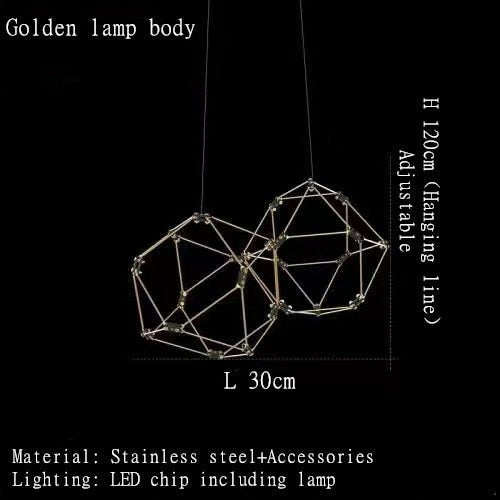 Firefly Chandelier: Mesmerizing Illumination-MinimalisticDecor.com
