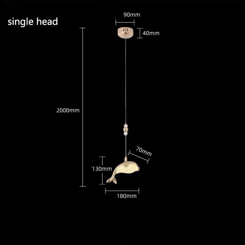 Fish Pendant Chandelier Lighting-MinimalisticDecor.com