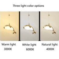 Fish Pendant Chandelier Lighting-MinimalisticDecor.com