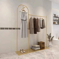 Floor Standing Metal Coat Rack Organiser-MinimalisticDecor.com