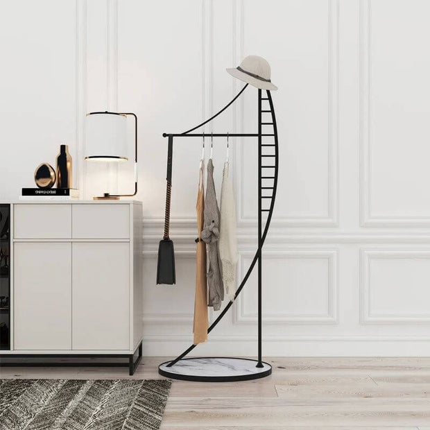 Floor Standing Spiral Storage Entrance Coat Rack-MinimalisticDecor.com