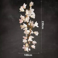 Floral Bunch Staircase Chandelier Lighting-MinimalisticDecor.com
