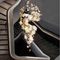 Flower Ceiling LED Chandelier - Elegant Focal Point-MinimalisticDecor.com