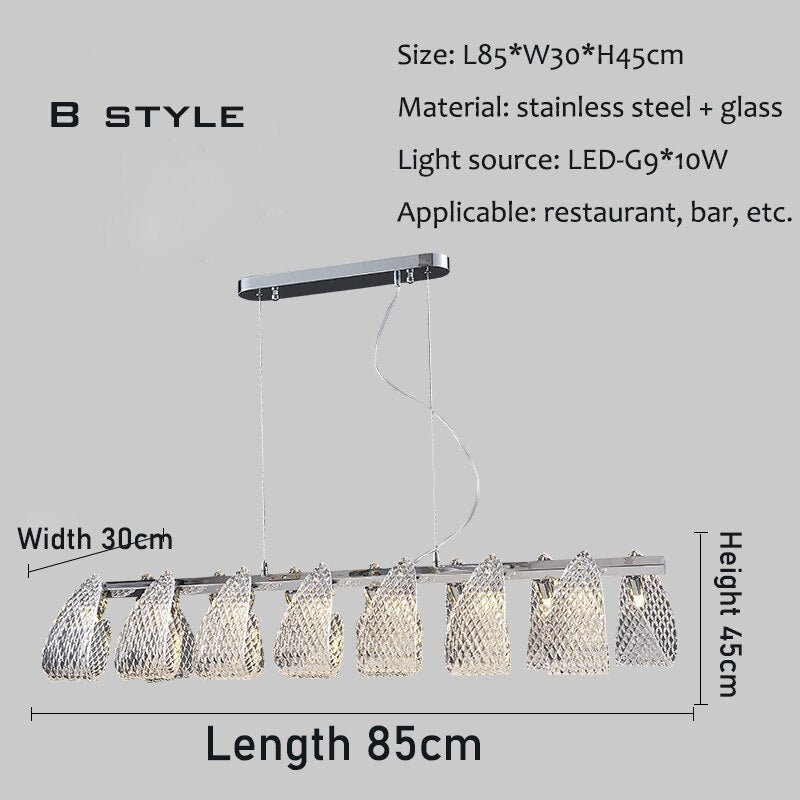Flower Crystal LED Lighting - Crystal Chandelier-MinimalisticDecor.com