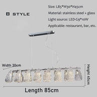 Flower Crystal LED Lighting - Crystal Chandelier-MinimalisticDecor.com