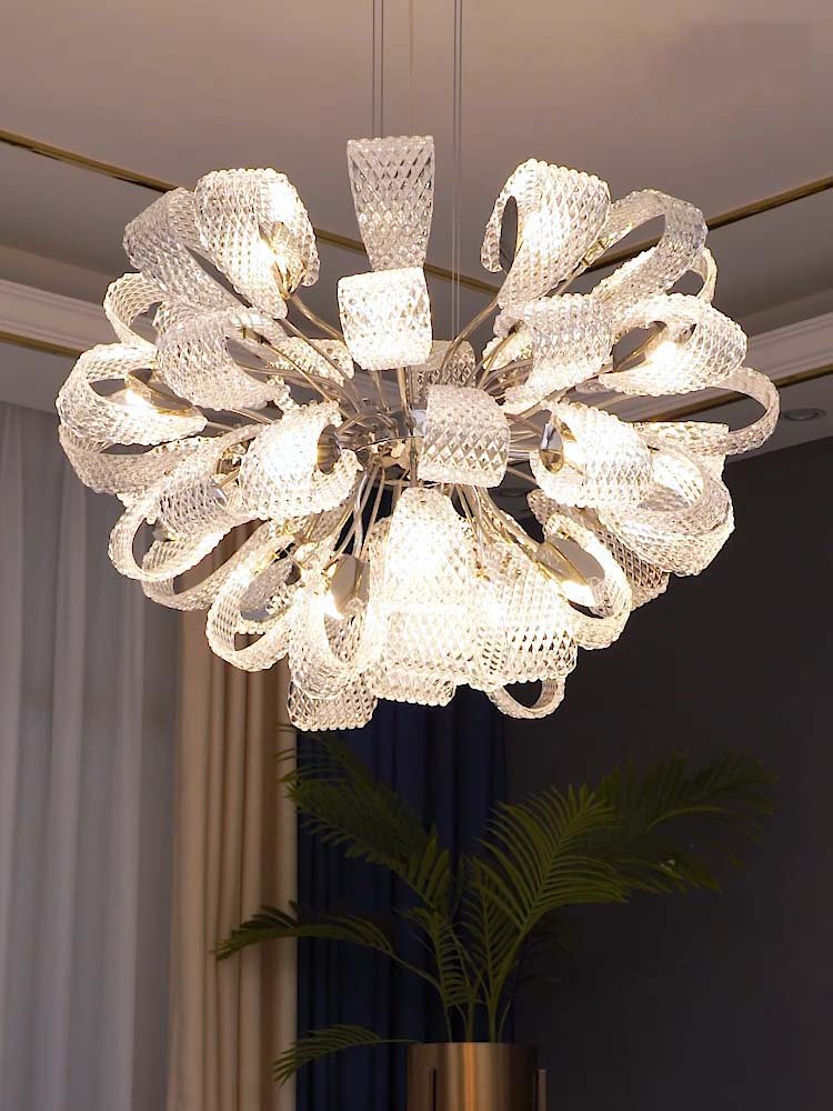 Flower Crystal LED Lighting - Crystal Chandelier-MinimalisticDecor.com