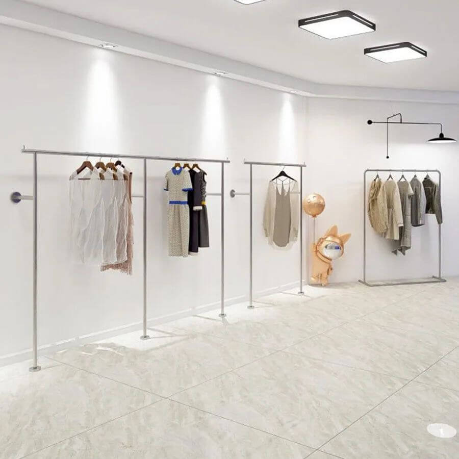Free Standing Cloth Racks Storage Wall Hanging-MinimalisticDecor.com