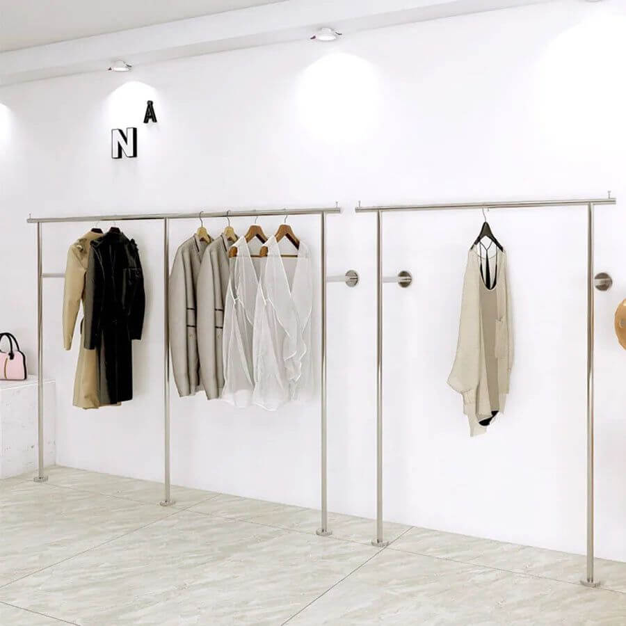 Free Standing Cloth Racks Storage Wall Hanging-MinimalisticDecor.com