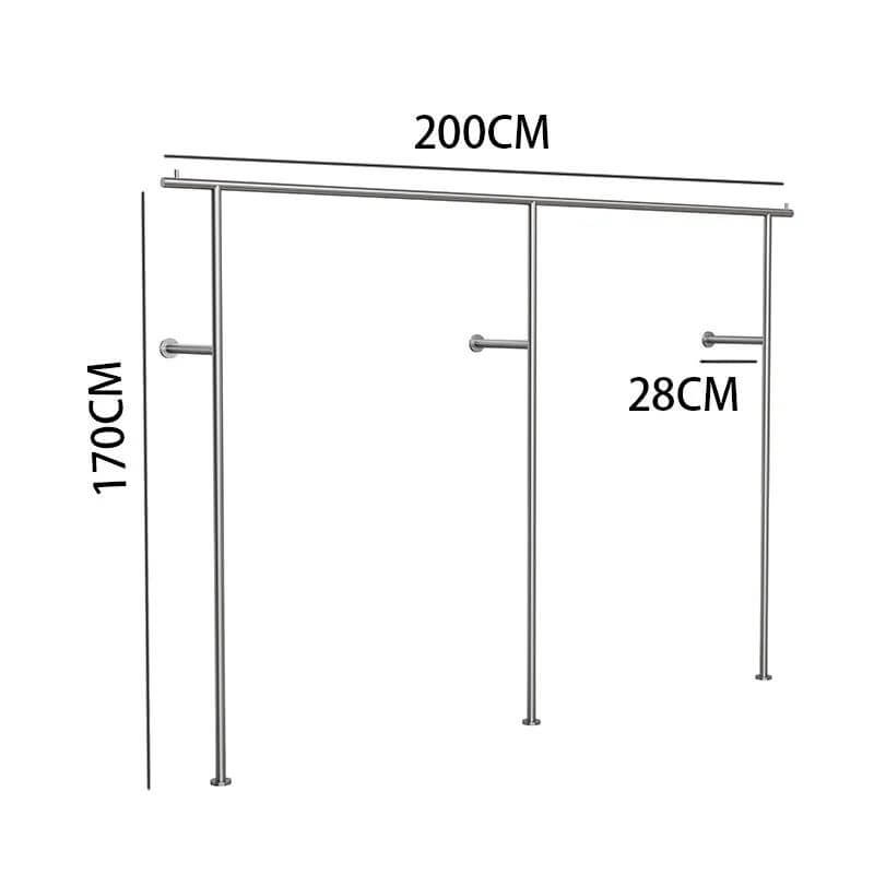 Free Standing Cloth Racks Storage Wall Hanging-MinimalisticDecor.com