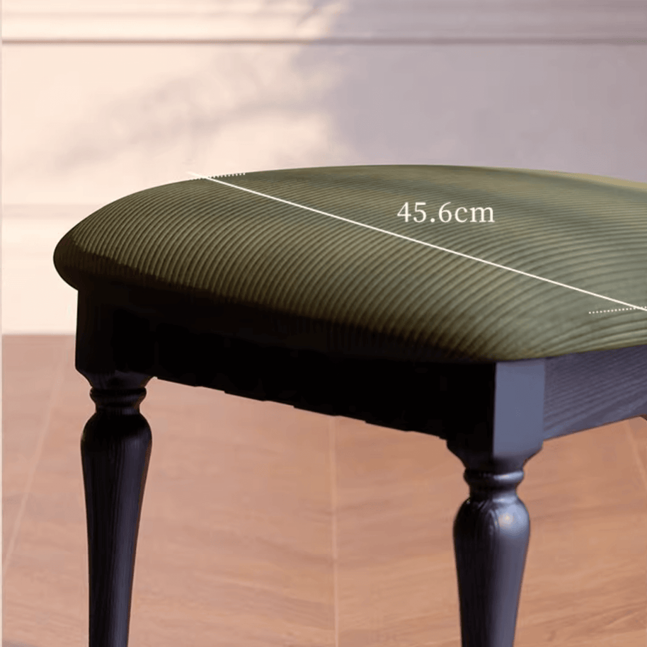 French Classic Vancleef Dining Chairs – Solid Oak Wood Elegance-MinimalisticDecor.com