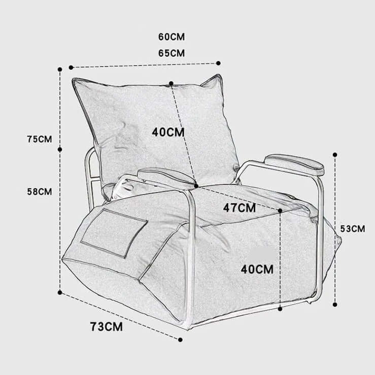 Funda Single Leather Sofa Chair Set-MinimalisticDecor.com