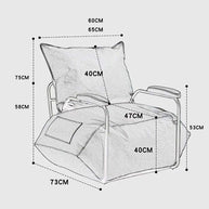 Funda Single Leather Sofa Chair Set-MinimalisticDecor.com