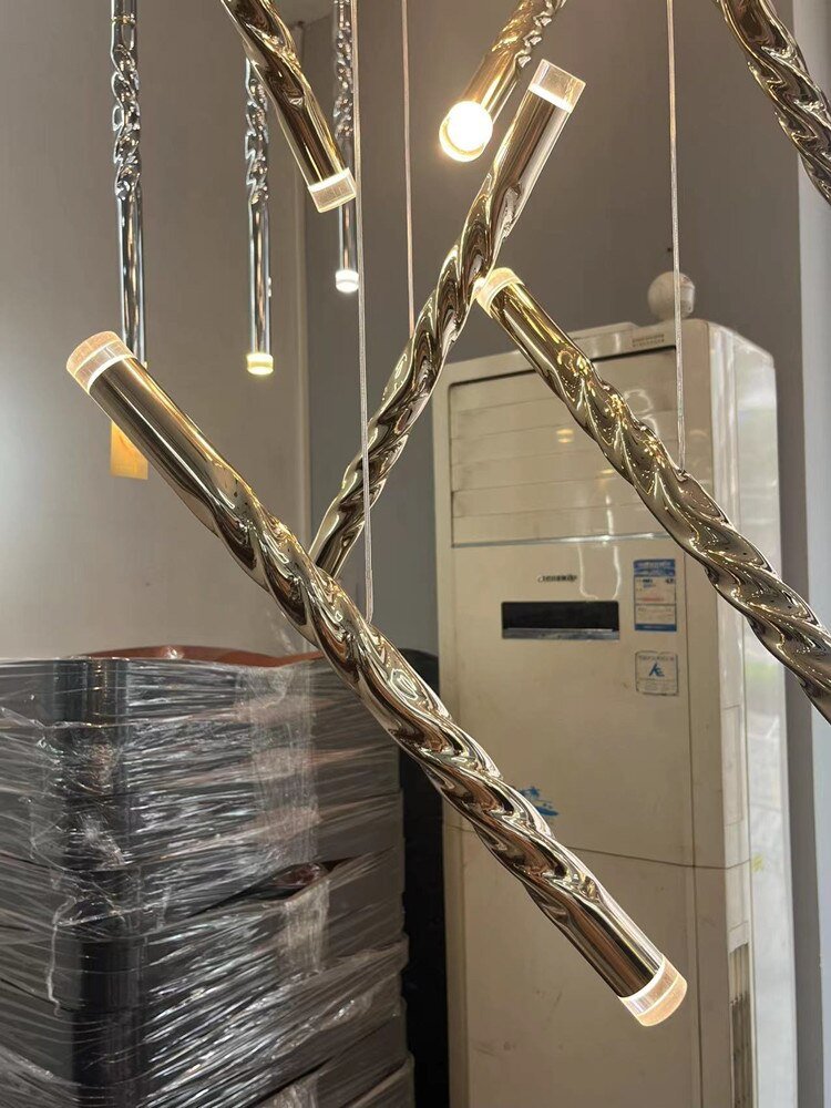 Genesis Staircase Chandelier – Illuminate Your Space-MinimalisticDecor.com