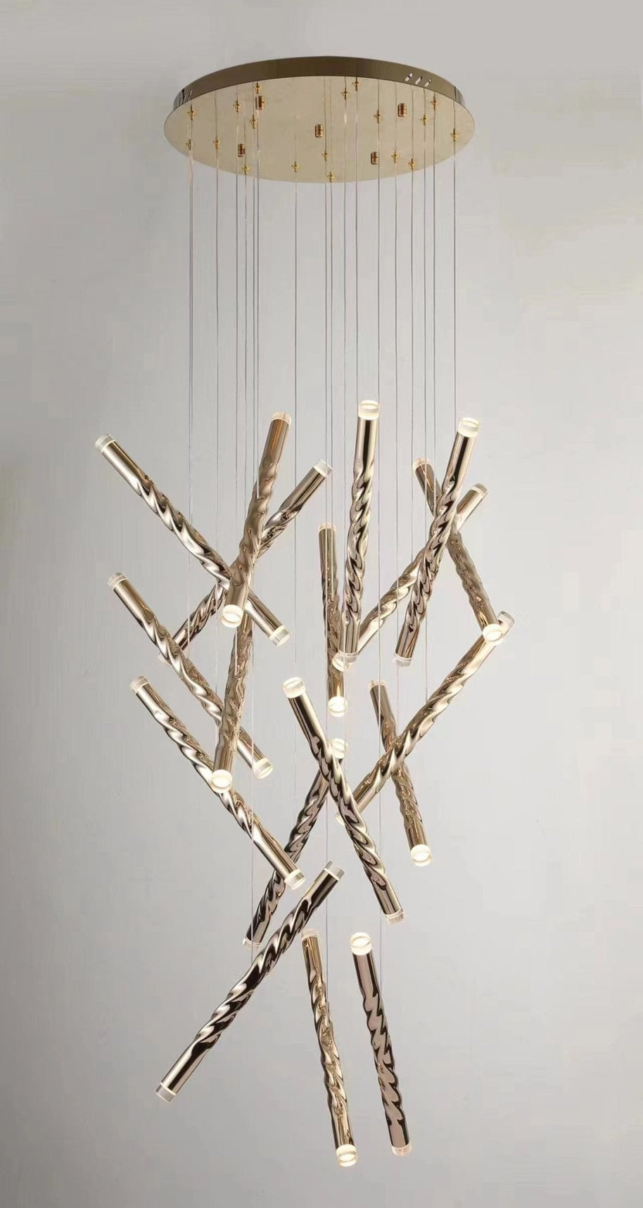 Genesis Staircase Chandelier – Illuminate Your Space-MinimalisticDecor.com