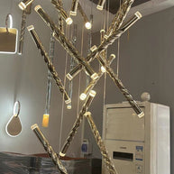 Genesis Staircase Chandelier – Illuminate Your Space-MinimalisticDecor.com
