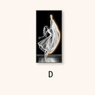 Girl Dance Art LED Wall Lamp for Interior Decoration-MinimalisticDecor.com